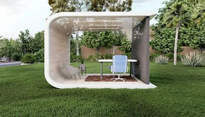 建筑公司用再生塑料來3D打印房屋 圖片