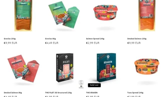 全球首只3D打印章魚上市，還是純素食，你想吃嗎？ 圖片