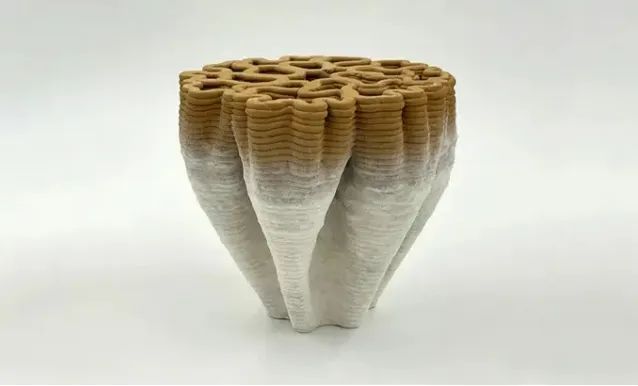 bioMATTERS使用粘土和菌絲體，3D打印家居物品 圖片