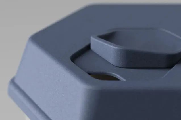 設(shè)計(jì)師推出可重復(fù)使用的3D打印硅膠杯，兼?zhèn)鋵?shí)用性和美感 圖片